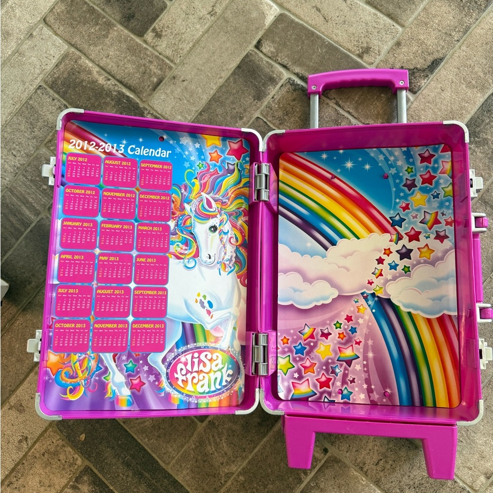 Lisa Frank Starry Unicorn and Rainbow Case - Pink and Purple